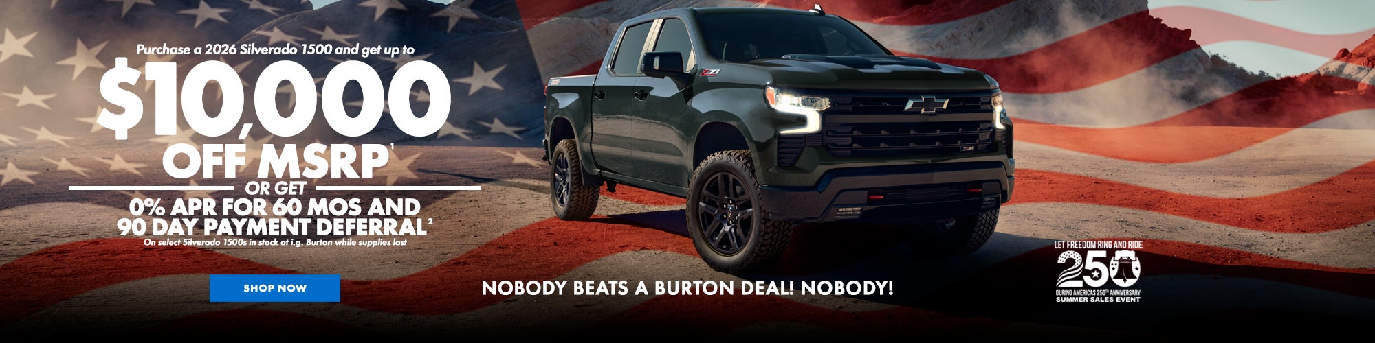 Silverado Offer